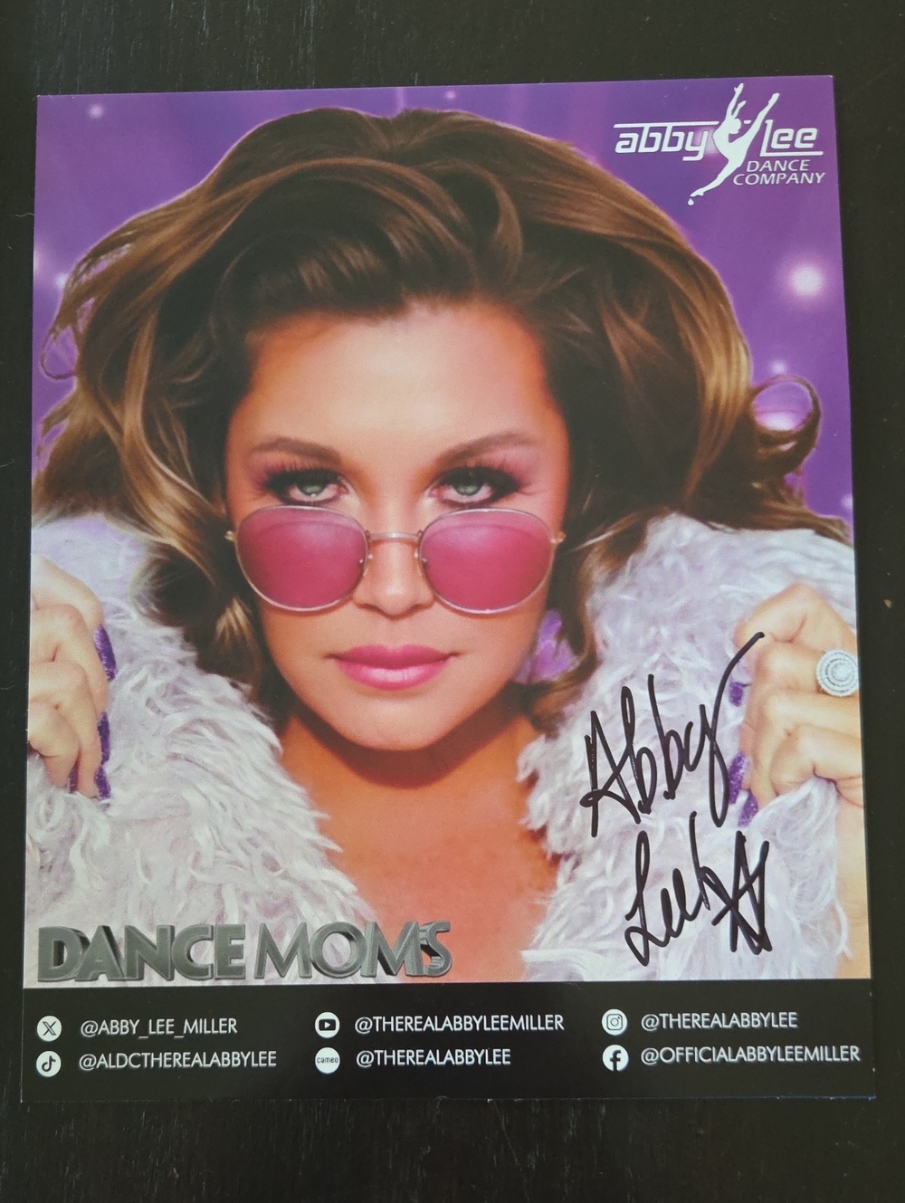 Dance Moms, Abby Lee Signed Photograph